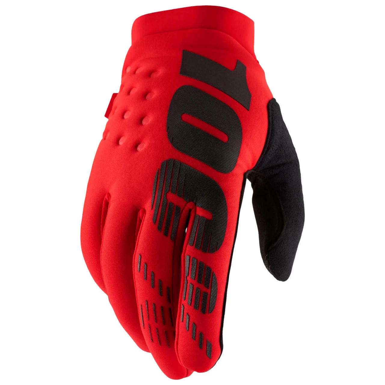 100% - Brisker Gloves - Red 1 100% - Brisker Gloves - Red