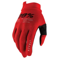 100% - ITrack Gloves - Red