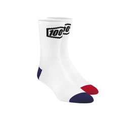 100% - Terrain Socks - White