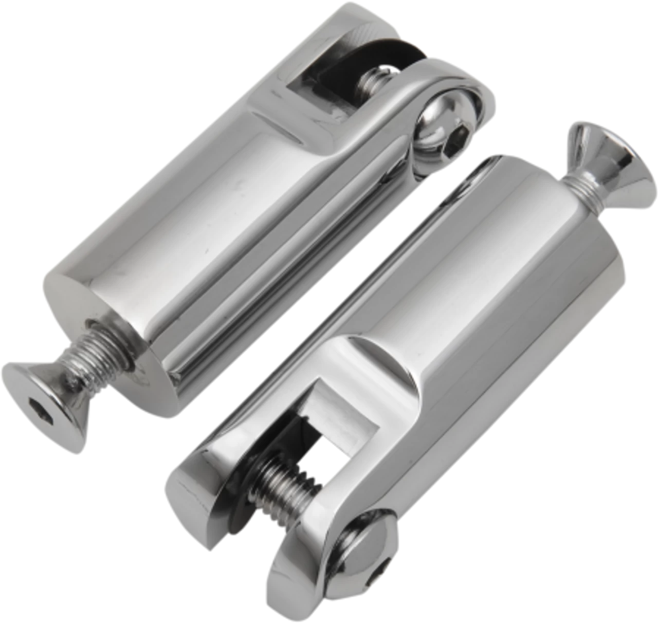 Accutronix - Footpeg Mounts - 2 1/2" Front Peg Mounts With 3/8"-16 X 1 1/2" Mounting Bolts 1 Accutronix - Footpeg Mounts - 2 1/2" Front Peg Mounts With 3/8"-16 X 1 1/2" Mounting Bolts