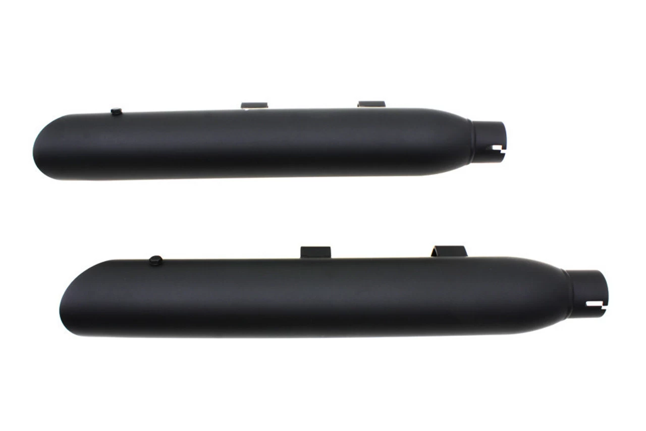 V-Twin - Slash Muffler Set - Black Fits '04-'13 XL Models 1 V-Twin - Slash Muffler Set - Black Fits '04-'13 XL Models