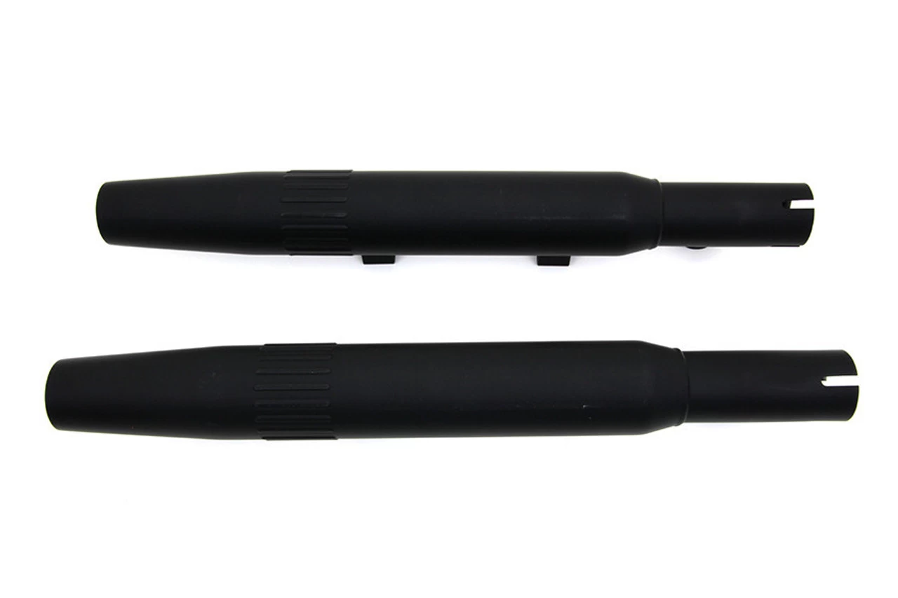 V-Twin - Slip-on Muffler Set - Black Fits '04-'13 XL 1 V-Twin - Slip-on Muffler Set - Black Fits '04-'13 XL