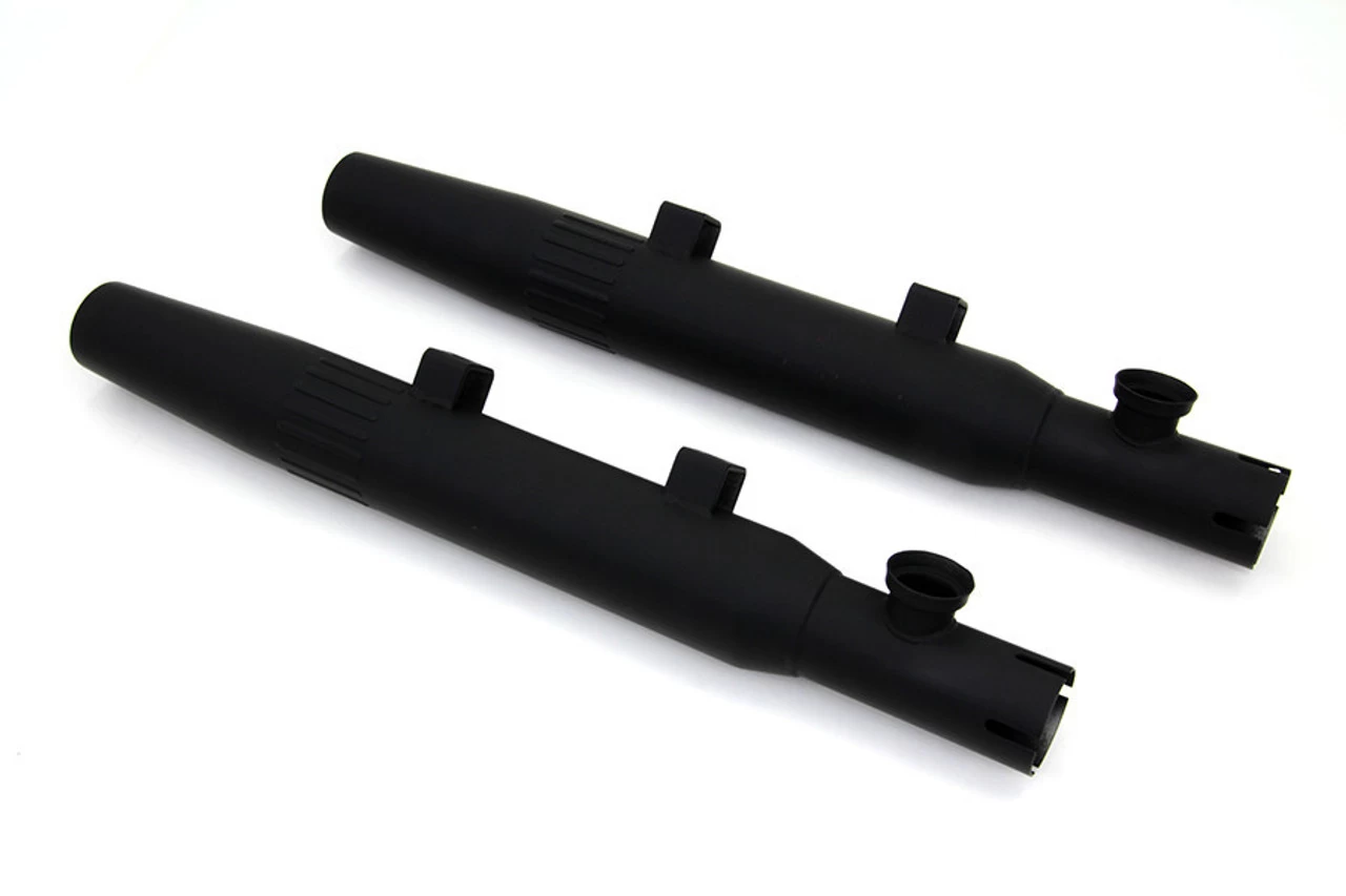 V-Twin - Slip-on Muffler Set - Black Fits '04-'13 XL 3 V-Twin - Slip-on Muffler Set - Black Fits '04-'13 XL - Image 3