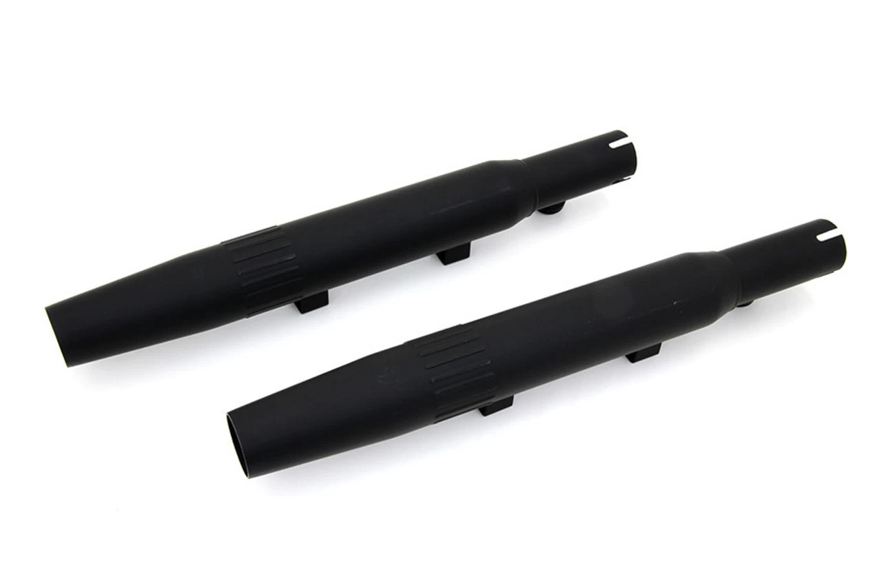 V-Twin - Slip-on Muffler Set - Black Fits '04-'13 XL 4 V-Twin - Slip-on Muffler Set - Black Fits '04-'13 XL - Image 4