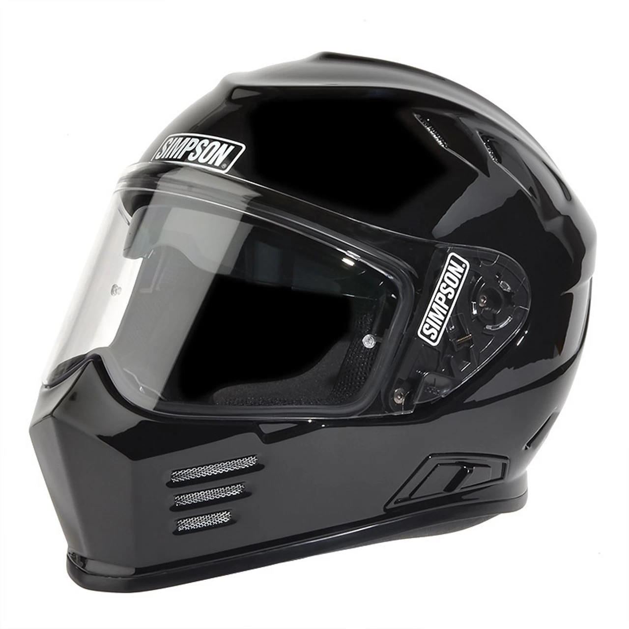 Simpson Helmets - Ghost Bandit DOT Approved Helmet - Gloss Black 1 Simpson Helmets - Ghost Bandit DOT Approved Helmet - Gloss Black