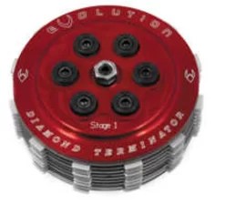 Evolution Industries - Diamond Terminator Stage 1 Clutch Kit - Fits '98-'06 Big Twin Models