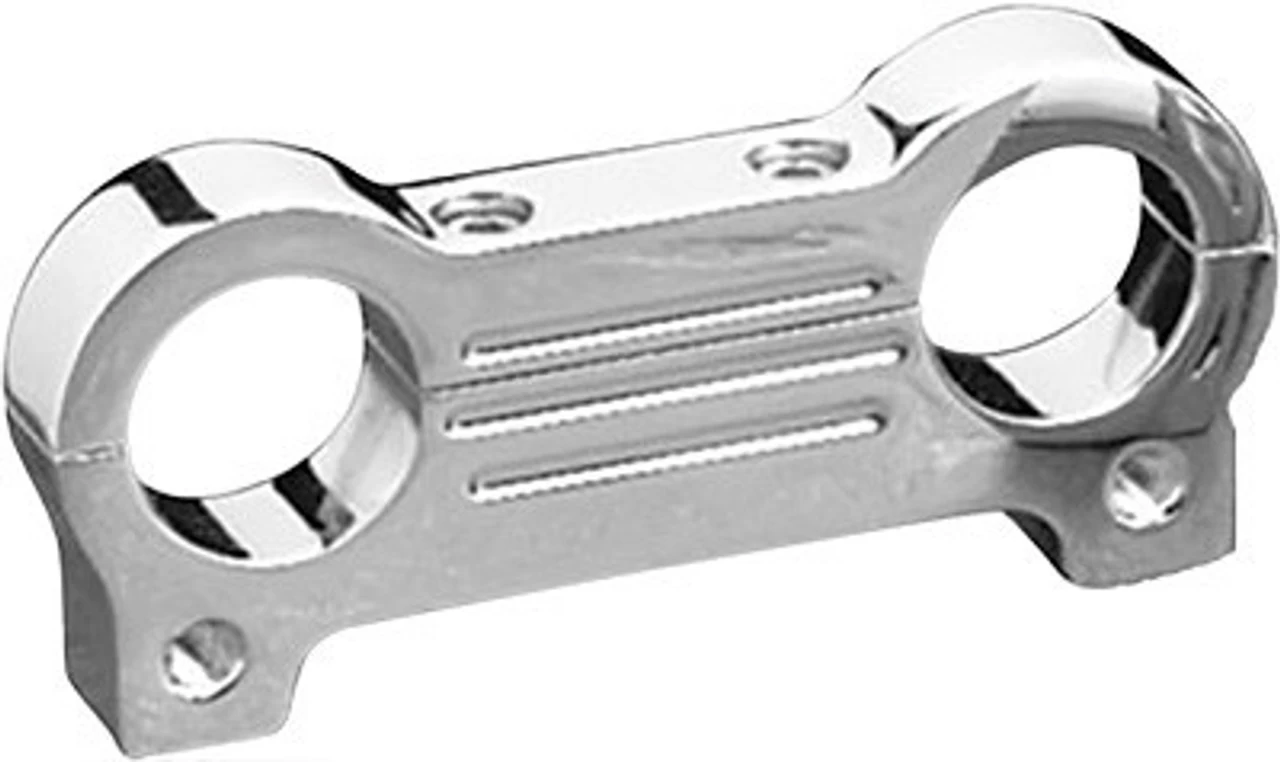 Accutronix - Gauge Mount For T-Bars - Chrome (Choose Size) 1 Accutronix - Gauge Mount For T-Bars - Chrome (Choose Size)