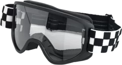 Biltwell Moto Goggles 2.0 - Checkers