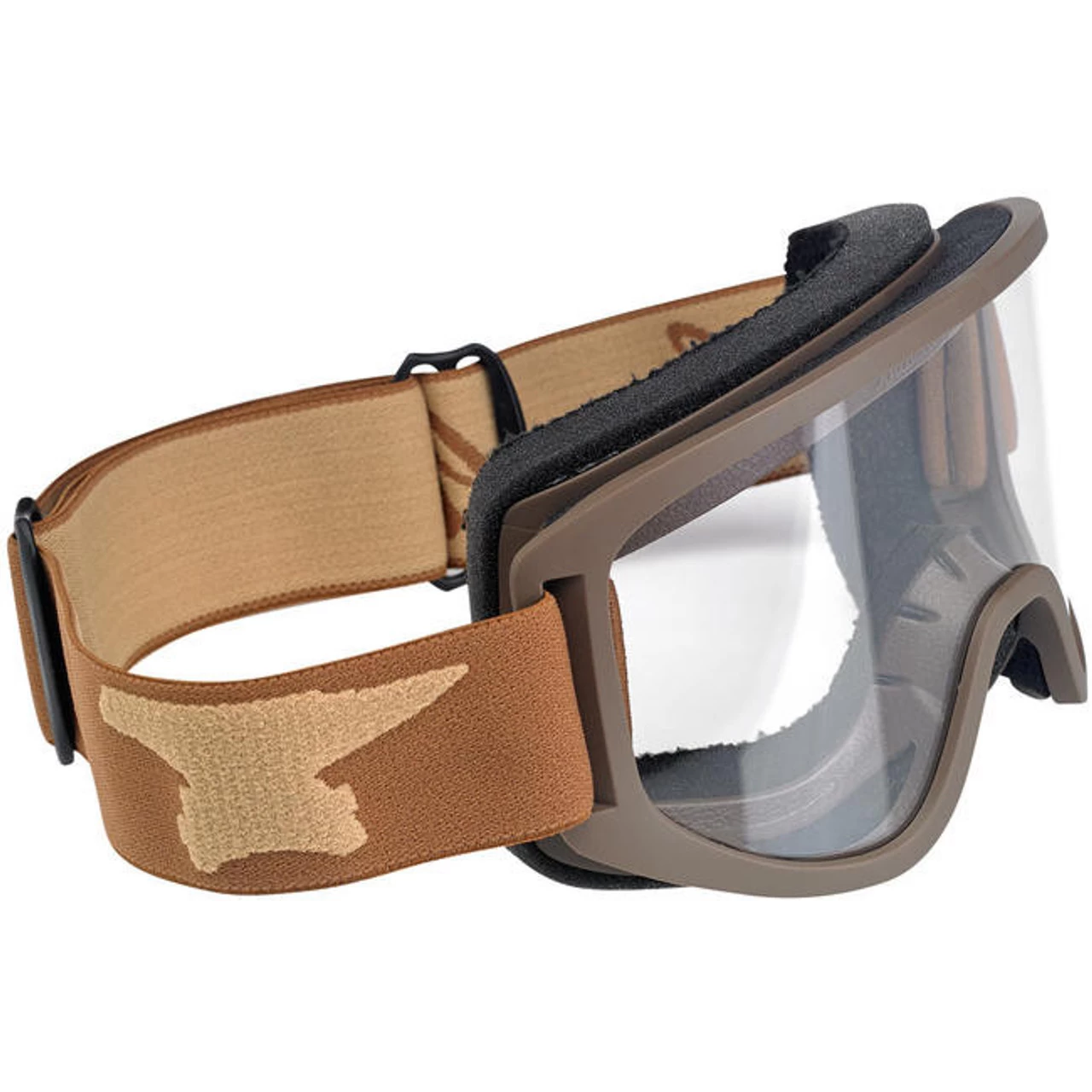 Biltwell Moto Goggles 2.0 - Script Chocolate 3 Biltwell Moto Goggles 2.0 - Script Chocolate - Image 3