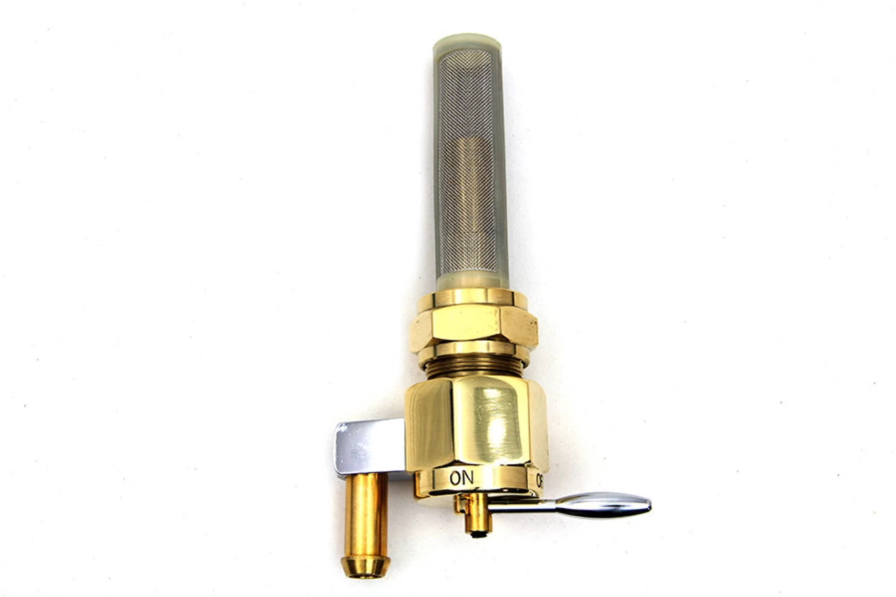 V-Twin - Harley Petcock 3/8" NPT Nut - Brass 1 V-Twin - Harley Petcock 3/8" NPT Nut - Brass