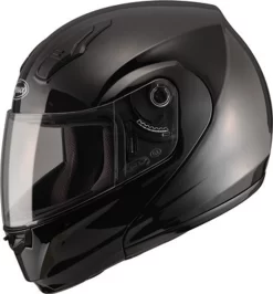 GMAX - MD04 Modular Motorcycle Helmet - Gloss Black