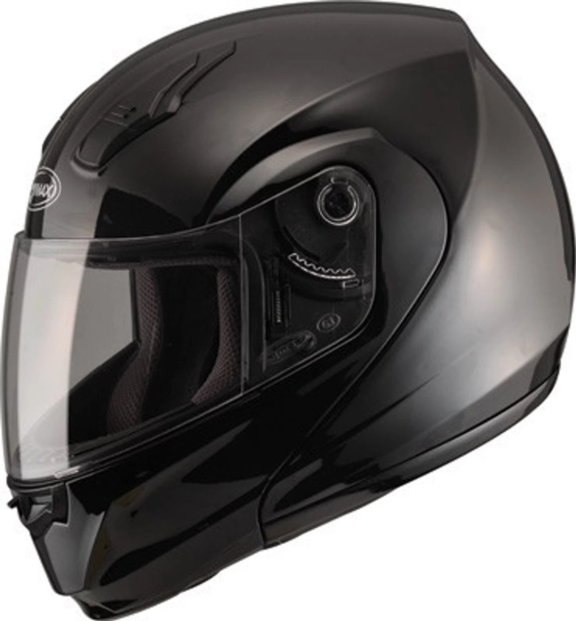 GMAX - MD04 Modular Motorcycle Helmet - Gloss Black 1 GMAX - MD04 Modular Motorcycle Helmet - Gloss Black