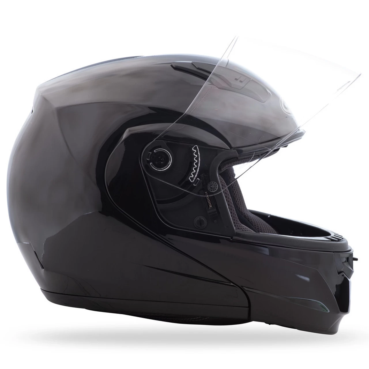 GMAX - MD04 Modular Motorcycle Helmet - Gloss Black 3 GMAX - MD04 Modular Motorcycle Helmet - Gloss Black - Image 3