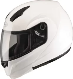 GMAX - MD04 Modular Motorcycle Helmet - Pearl White