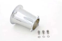 V-Twin Alloy Velocity Stack S&S Super E And G Carburetor 4" - Chrome -Next stop, Motorcycle riding. 3688 95564.1668638859