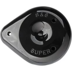 S&S - Gloss Black Repl. Air Cleaner Cover For E & G Carb
