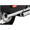 Vance & Hines - Eliminator 300 Slip-On Mufflers Fits '18-'21 Softail Models - Chrome