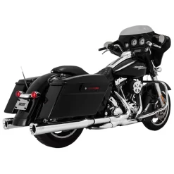 Vance & Hines - 4" Eliminator 400 Slip-On Mufflers Fits '95-'16 Touring Models - Chrome