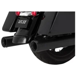 Vance & Hines - 4" Eliminator 400 Slip-On Mufflers Fits '17-'22 Touring Models - Matte Black