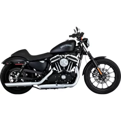 Vance & Hines - 3" Twin Slash Slip-On Muffler Fits '14-'22 Sportster Models - Chrome 5 Vance & Hines - 3" Twin Slash Slip-On Muffler Fits '14-'22 Sportster Models - Chrome -Next stop, Motorcycle riding. Sportster Models 1 01600.1702572171