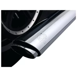 Vance & Hines - 3" Twin Slash Slip-On Muffler Fits '14-'22 Sportster Models - Chrome