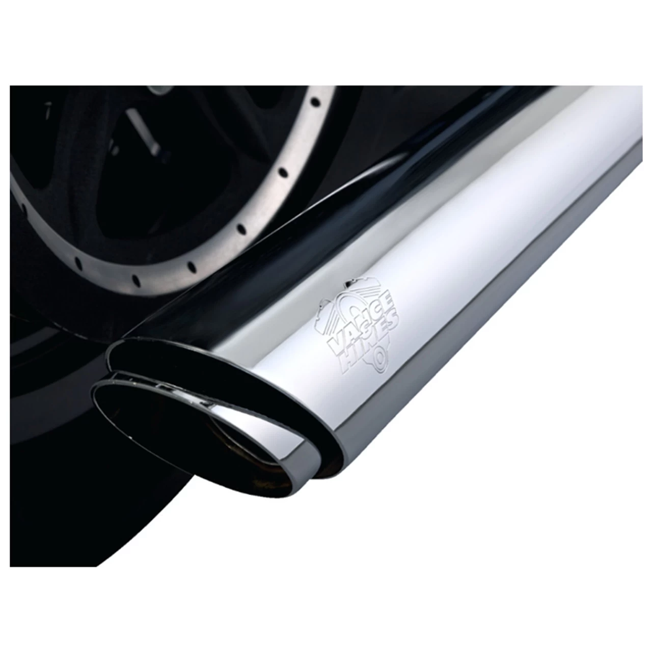 Vance & Hines - 3" Twin Slash Slip-On Muffler Fits '14-'22 Sportster Models - Chrome 1 Vance & Hines - 3" Twin Slash Slip-On Muffler Fits '14-'22 Sportster Models - Chrome