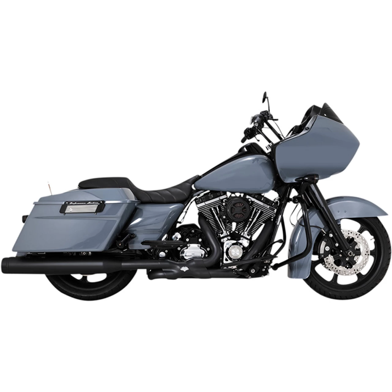 Vance & Hines - Torquer 450 Slip-On Mufflers Fits '95-'16 Touring Models - Black 6 Vance & Hines - Torquer 450 Slip-On Mufflers Fits '95-'16 Touring Models - Black - Image 6