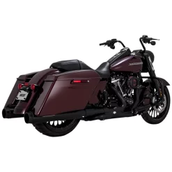 Vance & Hines - Torquer 450 Slip-On Mufflers Fits '17-'23 Touring Models - Black -Next stop, Motorcycle riding. Torquer 450 Slip On 3 85673.1702585130