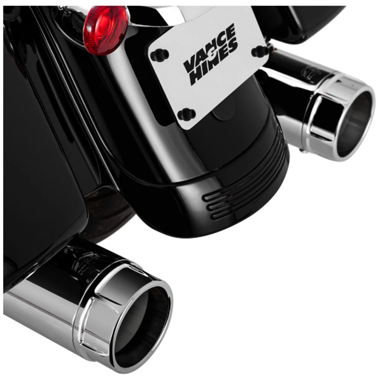 Vance & Hines - Torquer 450 Slip-On Mufflers Fits '17-'23 Touring Models - Chrome 3 Vance & Hines - Torquer 450 Slip-On Mufflers Fits '17-'23 Touring Models - Chrome - Image 3