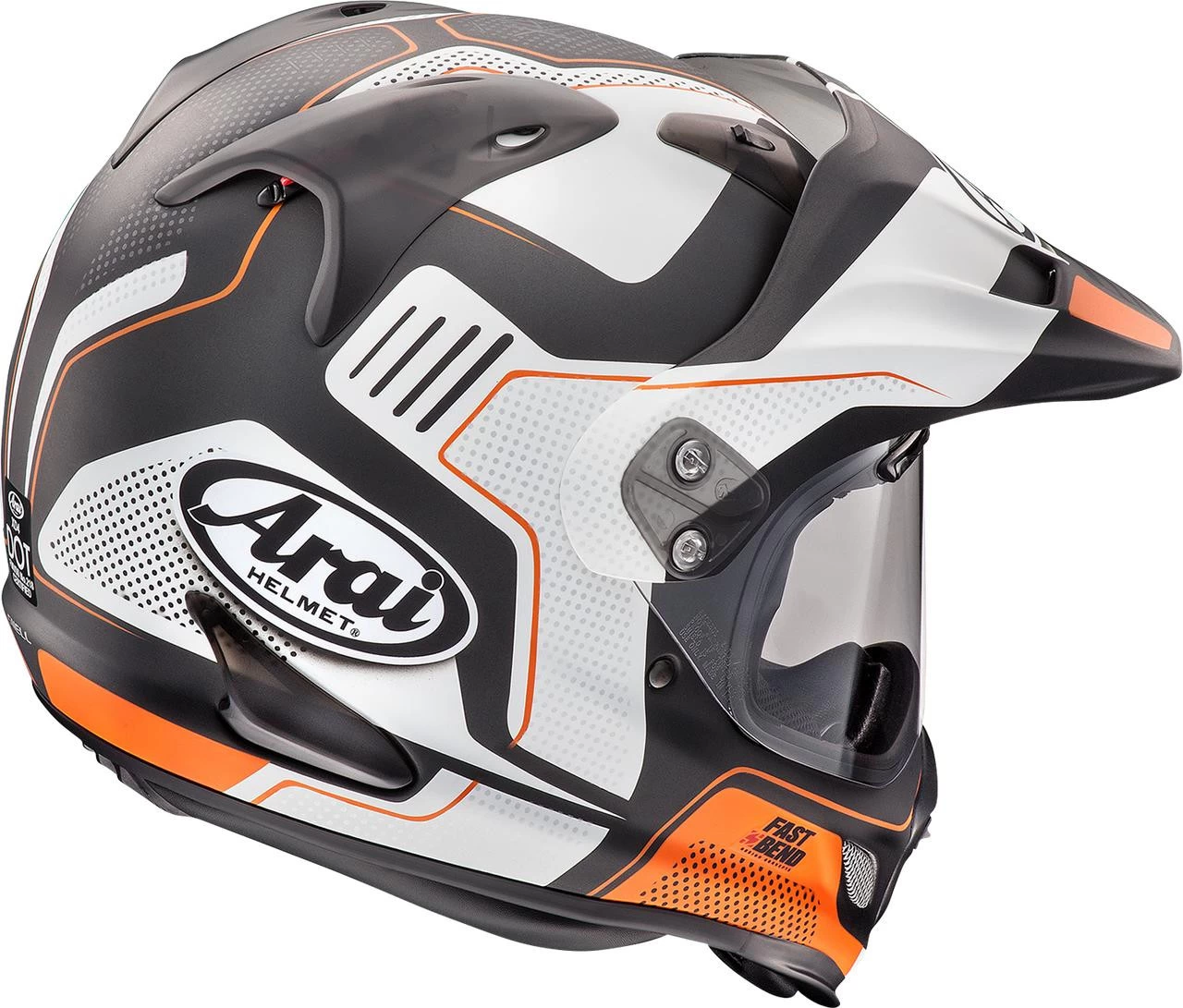 Arai Helmets - XD-4 Helmet - Vision - Orange Frost 2 Arai Helmets - XD-4 Helmet - Vision - Orange Frost - Image 2