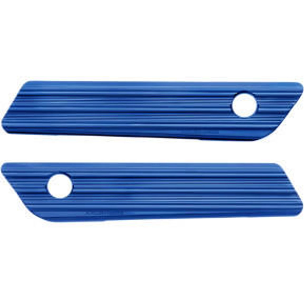 Arlen Ness - Blue 10-Gauge Saddlebag Latch Covers Fits '14-'20 Touring Models 1 Arlen Ness - Blue 10-Gauge Saddlebag Latch Covers Fits '14-'20 Touring Models