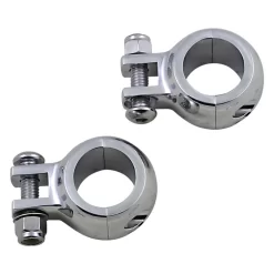 Arlen Ness - Chrome 1¼" Clamp-On Peg Mounts