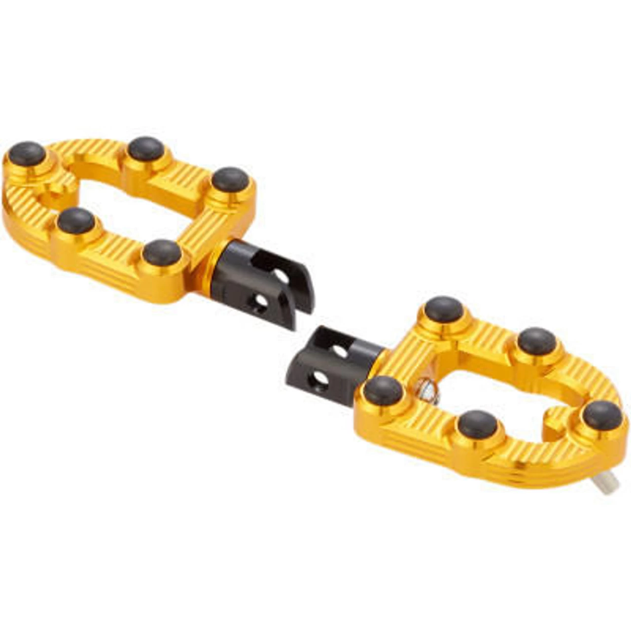 Arlen Ness MX Footpegs - Gold Anodized (Mounting Clevis Sold Separate) 1 Arlen Ness MX Footpegs - Gold Anodized (Mounting Clevis Sold Separate)