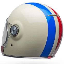 Bell Helmets Bell Bullitt Helmet - Command Gloss Vintage White/Oxblood/Blue -Next stop, Motorcycle riding. bell helmets bell bullitt helmet command gloss vintage whiteoxbloodblue 79398.1690318077