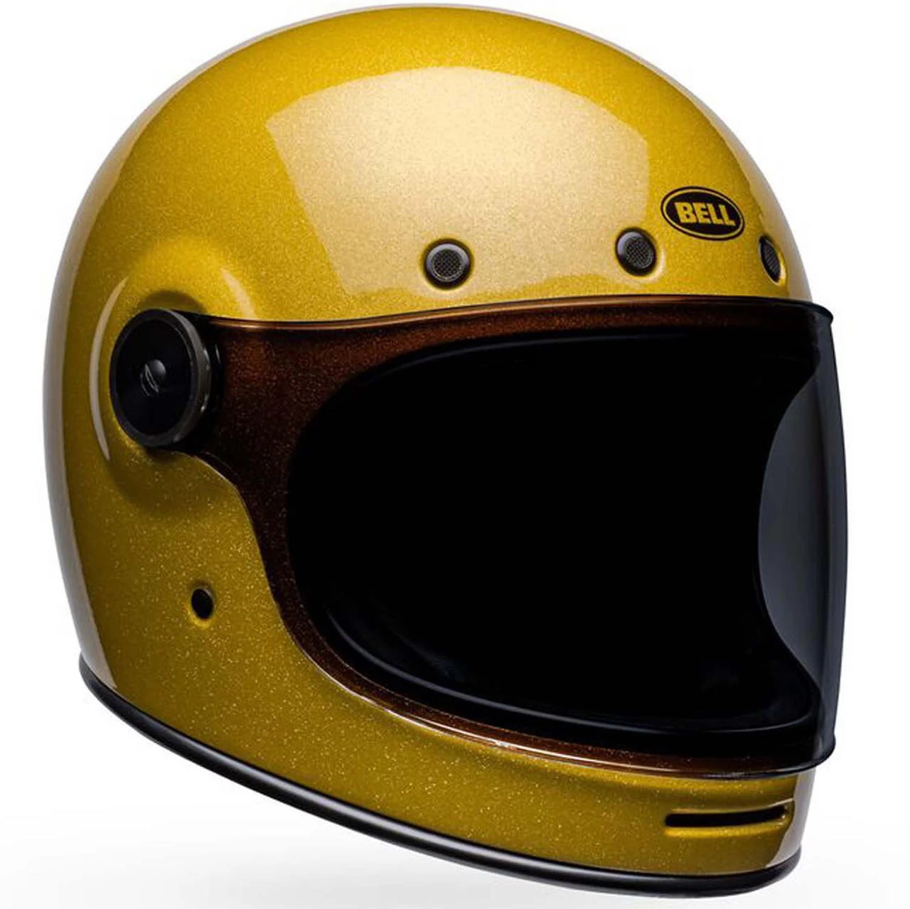 Bell Helmets Bell Bullitt Helmet - Gloss Gold Flake 2 Bell Helmets Bell Bullitt Helmet - Gloss Gold Flake - Image 2
