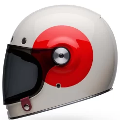 Bell Helmets Bell Bullitt Helmet - TT Gloss Vintage White/Oxblood -Next stop, Motorcycle riding. bell helmets bell bullitt helmet tt gloss vintage whiteoxblood 50444.1690316851