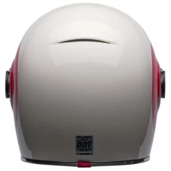 Bell Helmets Bell Bullitt Helmet - TT Gloss Vintage White/Oxblood -Next stop, Motorcycle riding. bell helmets bell bullitt helmet tt gloss vintage whiteoxblood 59096.1690316076