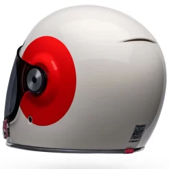 Bell Helmets Bell Bullitt Helmet - TT Gloss Vintage White/Oxblood -Next stop, Motorcycle riding. bell helmets bell bullitt helmet tt gloss vintage whiteoxblood 99556.1690485418