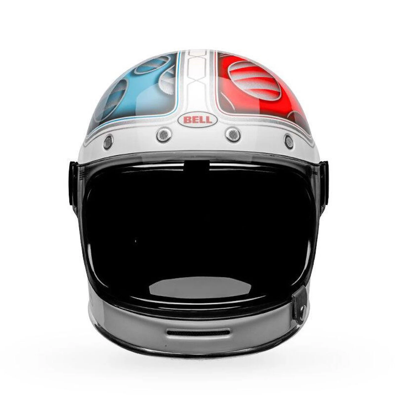 Bell Helmets Bell Bullitt SE Barracuda Helmet - Gloss White/Red/Blue 3 Bell Helmets Bell Bullitt SE Barracuda Helmet - Gloss White/Red/Blue - Image 3