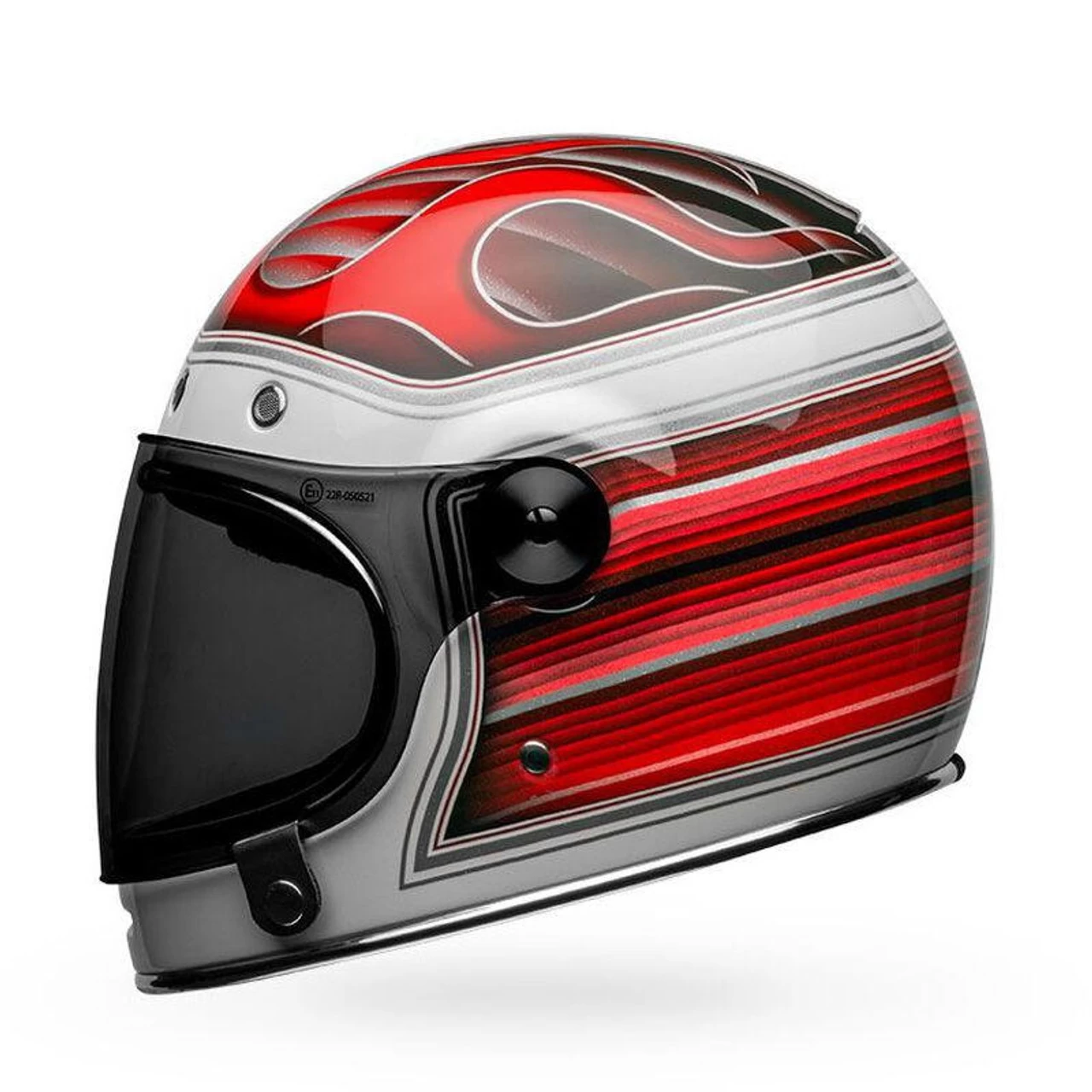Bell Helmets Bell Bullitt SE Barracuda Helmet - Gloss White/Red/Blue 2 Bell Helmets Bell Bullitt SE Barracuda Helmet - Gloss White/Red/Blue - Image 2