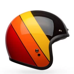 Bell Helmets Bell Custom 500 Helmet - Riff Gloss Black/Yellow/Orange/Red