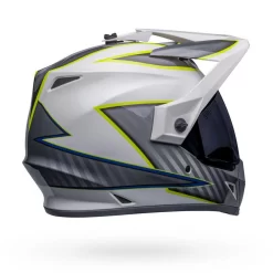 Bell Helmets Bell MX-9 Adventure Helmet W/ MIPS - Dalton Gloss White/Hi-Viz Yellow 16 Bell Helmets Bell MX-9 Adventure Helmet W/ MIPS - Dalton Gloss White/Hi-Viz Yellow -Next stop, Motorcycle riding. bell helmets bell mx 9 adventure helmet w mips dalton gloss whitehi viz yellow 53433.1690485035