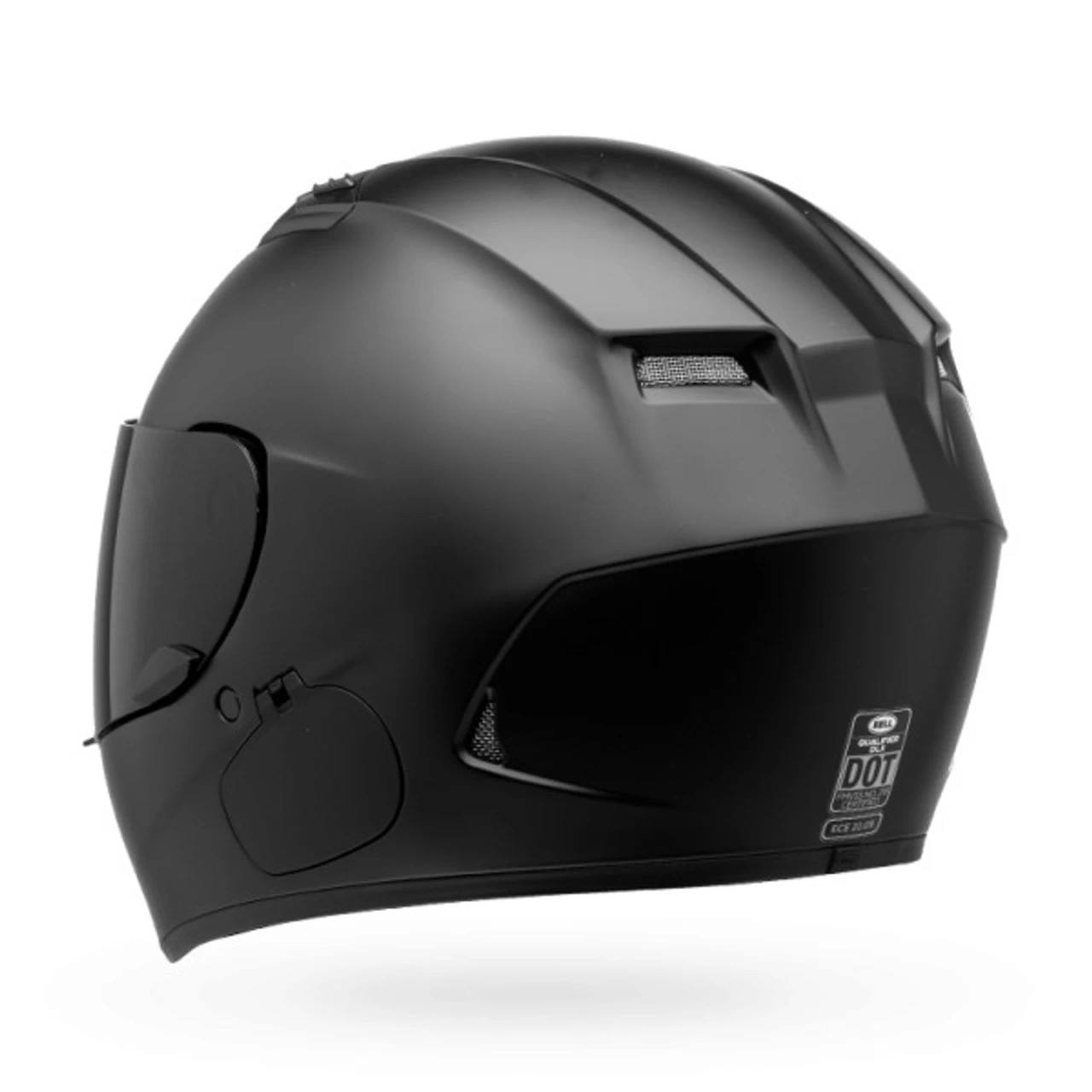 Bell Helmets Bell Qualifier DLX Black Out Helmet - Matte Black 8 Bell Helmets Bell Qualifier DLX Black Out Helmet - Matte Black - Image 8