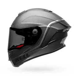 Bell Helmets Bell Race Star Velocity Flex DLX Helmet - Matte/Gloss Black -Next stop, Motorcycle riding. bell helmets bell race star velocity flex dlx helmet mattegloss black 67870.1691082653