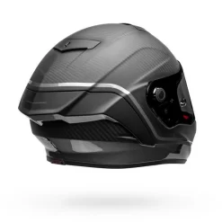 Bell Helmets Bell Race Star Velocity Flex DLX Helmet - Matte/Gloss Black -Next stop, Motorcycle riding. bell helmets bell race star velocity flex dlx helmet mattegloss black 90895.1691080550