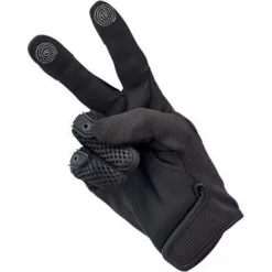 Biltwell Anza Gloves - Black -Next stop, Motorcycle riding. biltwell anza gloves black 48805.1690491492