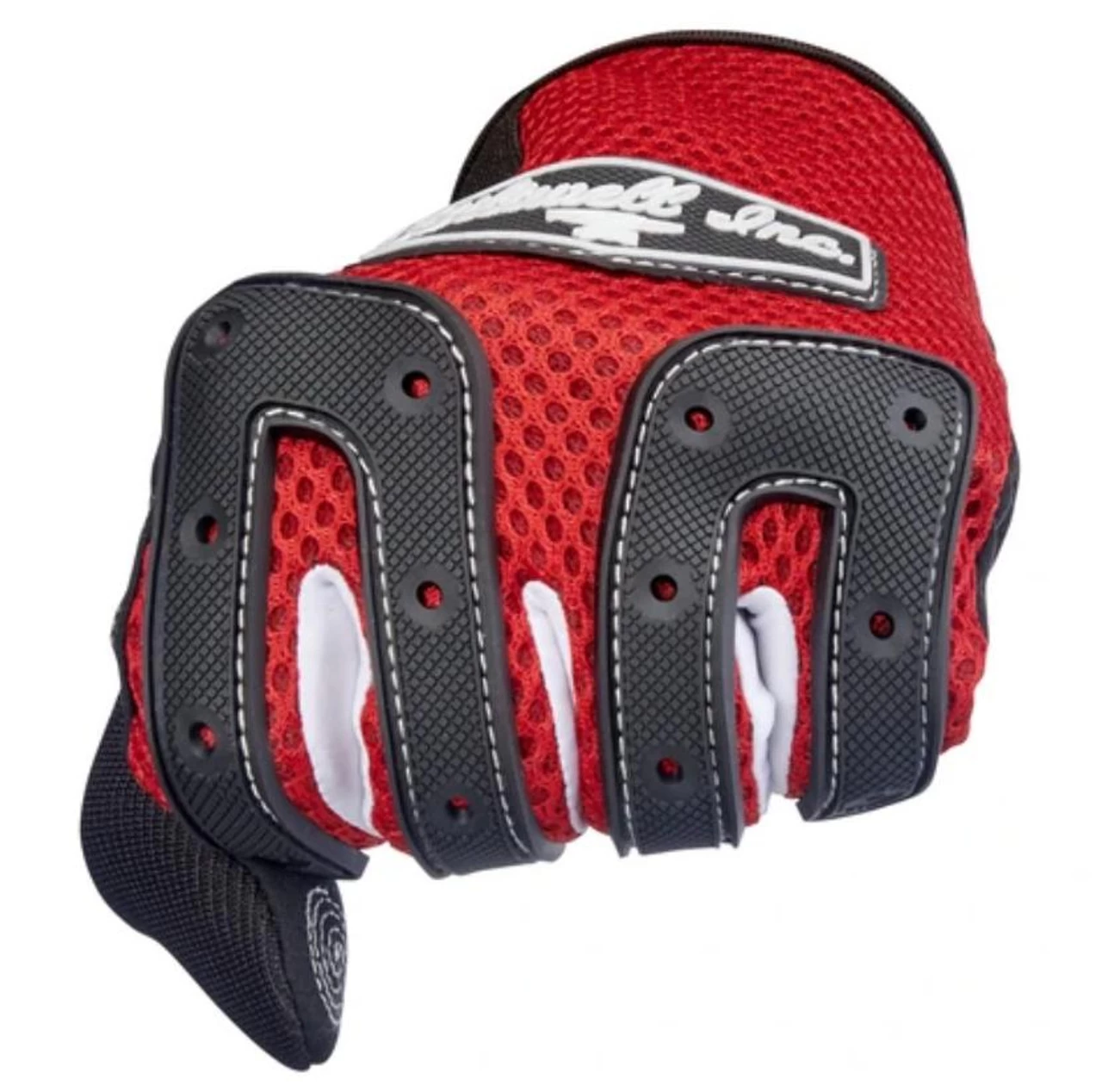 Biltwell Anza Gloves - Red/Black 8 Biltwell Anza Gloves - Red/Black - Image 8