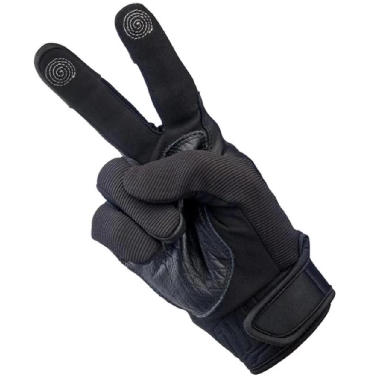 Biltwell Baja Gloves - Black 7 Biltwell Baja Gloves - Black - Image 7
