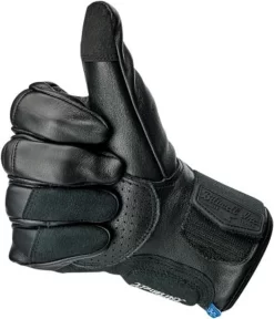 Biltwell Belden Gloves - Black -Next stop, Motorcycle riding. biltwell belden gloves black 78933.1691084434