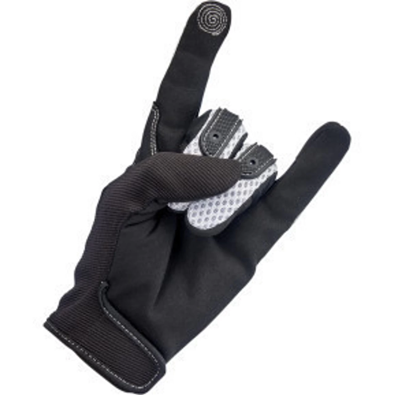 Biltwell Anza Gloves - White/Black 4 Biltwell Anza Gloves - White/Black - Image 4